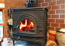 【薪ストーブの耐熱ガラス】2種類/割れたガラスの交換