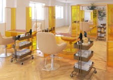 美容室に必要なガラス すべて当社で手配します