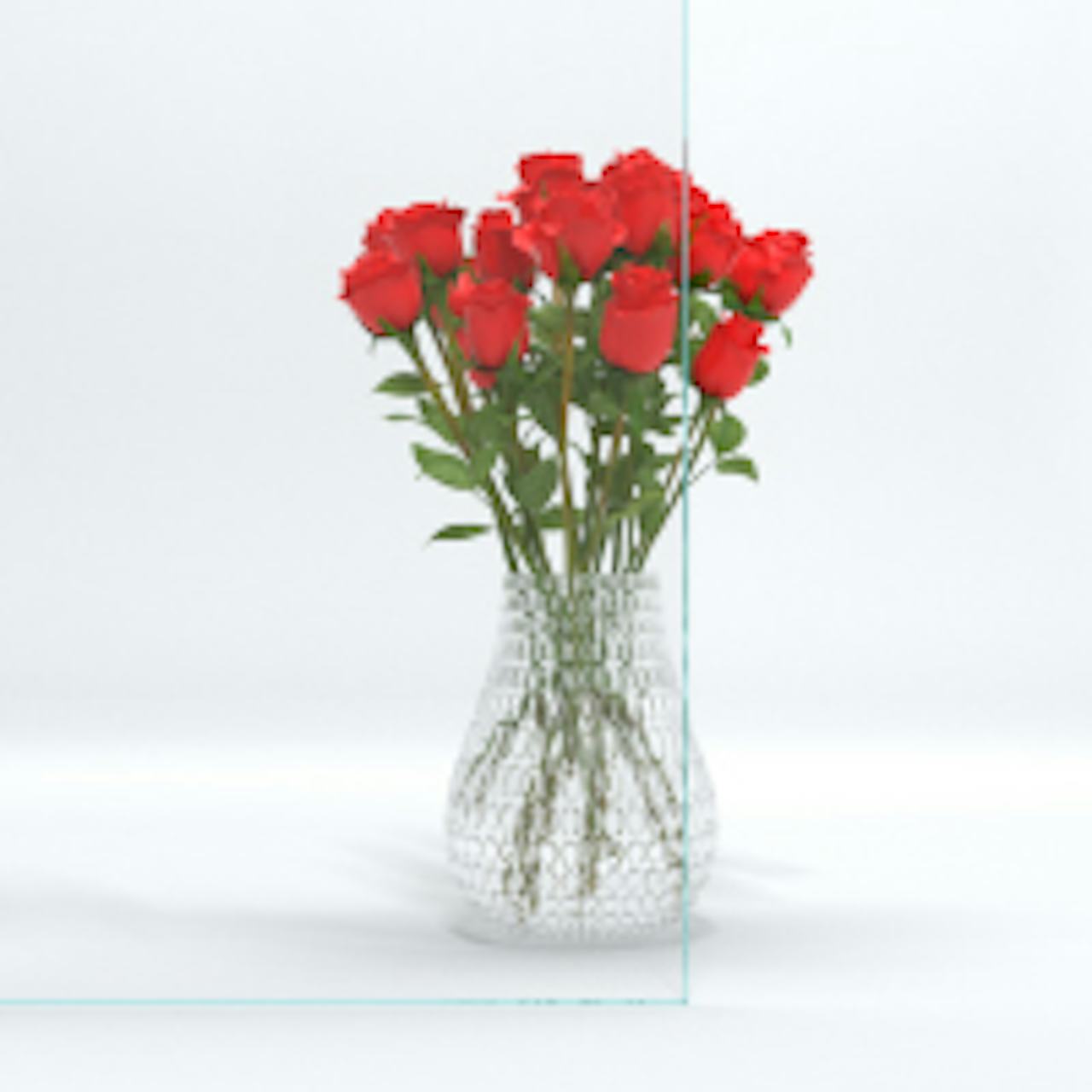 【高透過ガラス】青みを抜いた無色透明ガラス/サイズオーダー