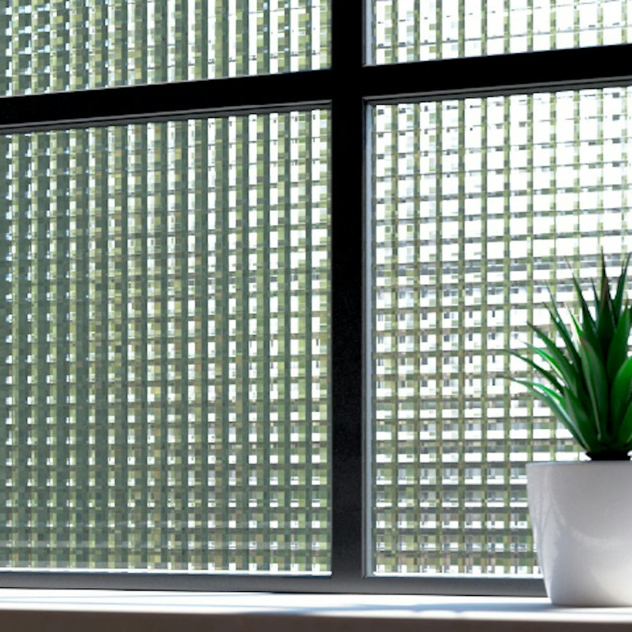 【チェッカーガラス】モザイクガラス/サイズオーダー販売