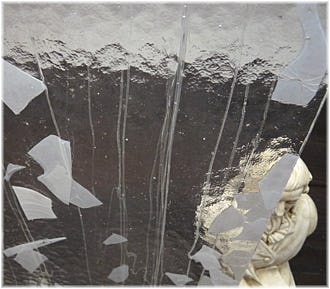 BCO-008 ブルザイコラージュ (クリアB、ホワイト)｜オーダーガラス板.com