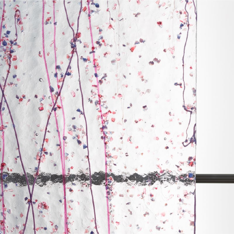 BCO-027 ブルザイコラージュ (クリアB、パープルフリット、パープル