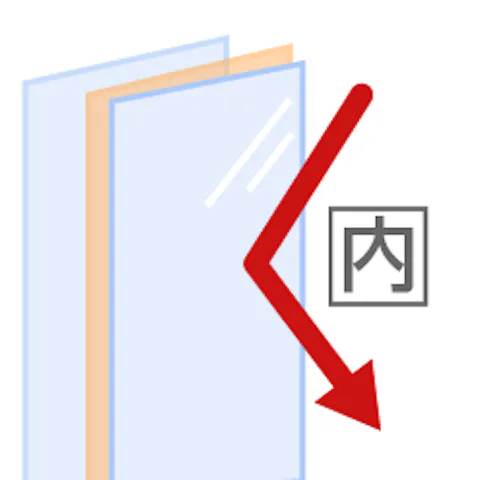 断熱重視タイプ：Low-E 室内側