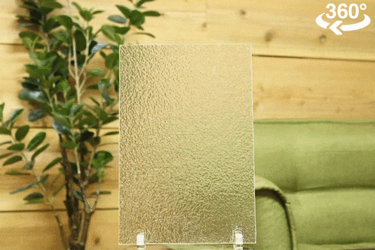 ING-012 ウィズマークテクスチャ (モス)｜オーダーガラス板.com