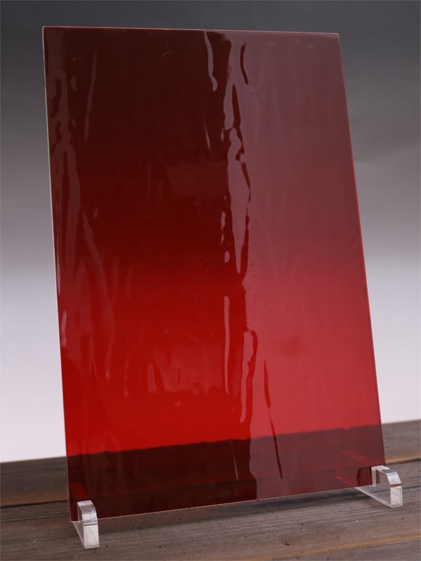 KWT-015 ウォーターテクスチャー (チェリーレッド)｜オーダーガラス板.com