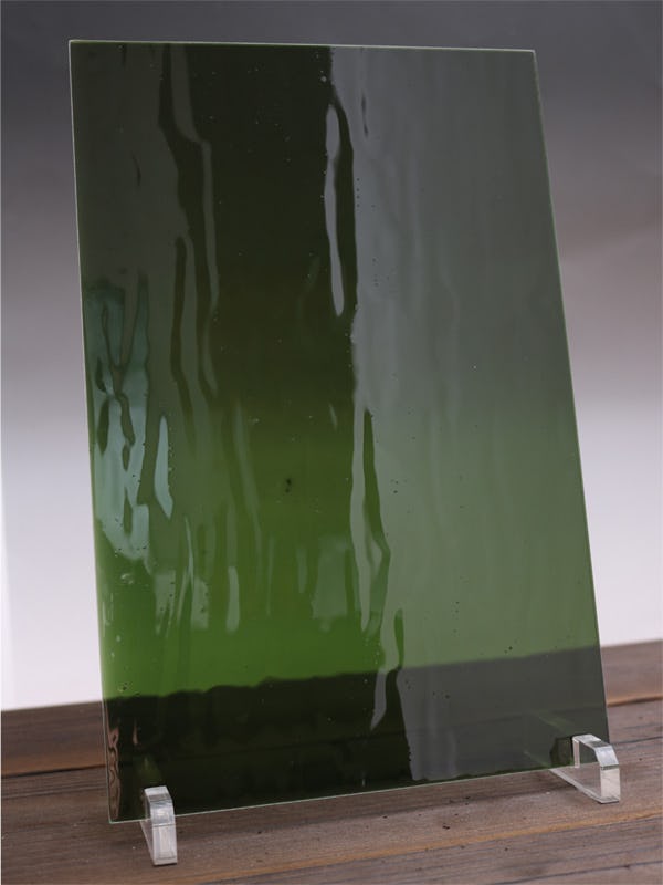 KWT-033 ウォーターテクスチャー (オリーブグリーン)｜オーダーガラス