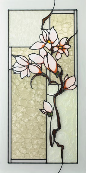 ステンドグラス風装飾ガラス(ブリリアントモーメント) S02｜オーダー