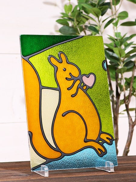 ステンドグラス風装飾ガラス(プリズム) AC363｜オーダーガラス板.com