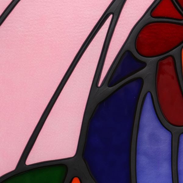 ステンドグラス風装飾ガラス(プリズム) NH104｜オーダーガラス板.com