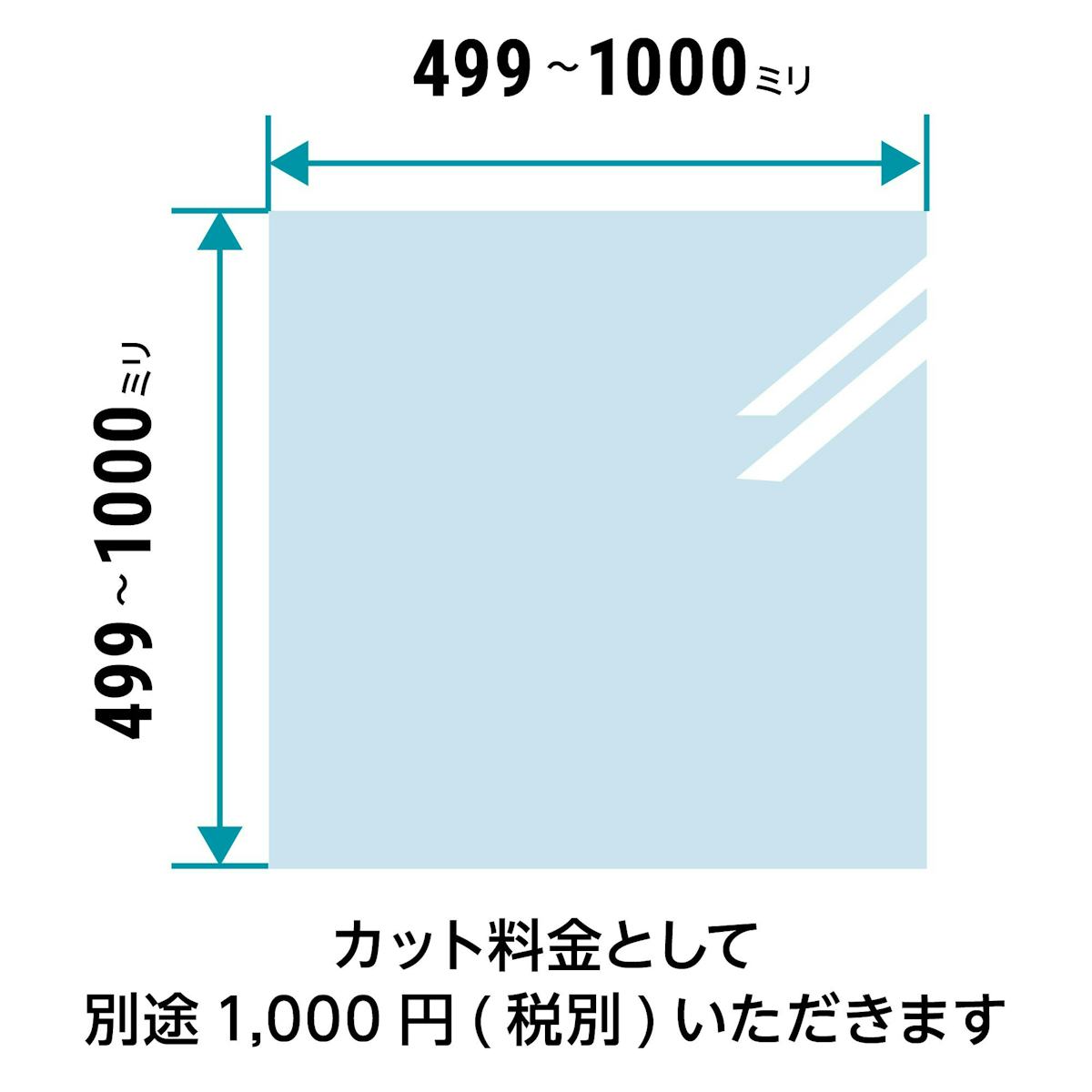 低反射アクリル(ノングレア) - サイズオーダーで作成／値段・価格の見積り可能