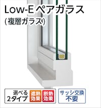 Low-Eペアガラス (複層ガラス)