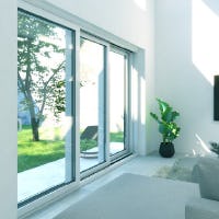 結露防止ガラスライト(Low-E スリムペアガラス)