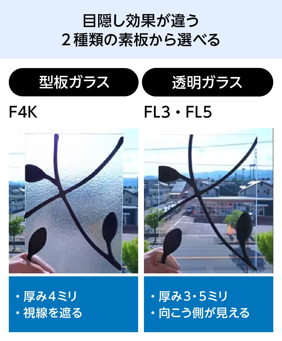 窓用のステンドグラス】フルオーダー／セミオーダー製作