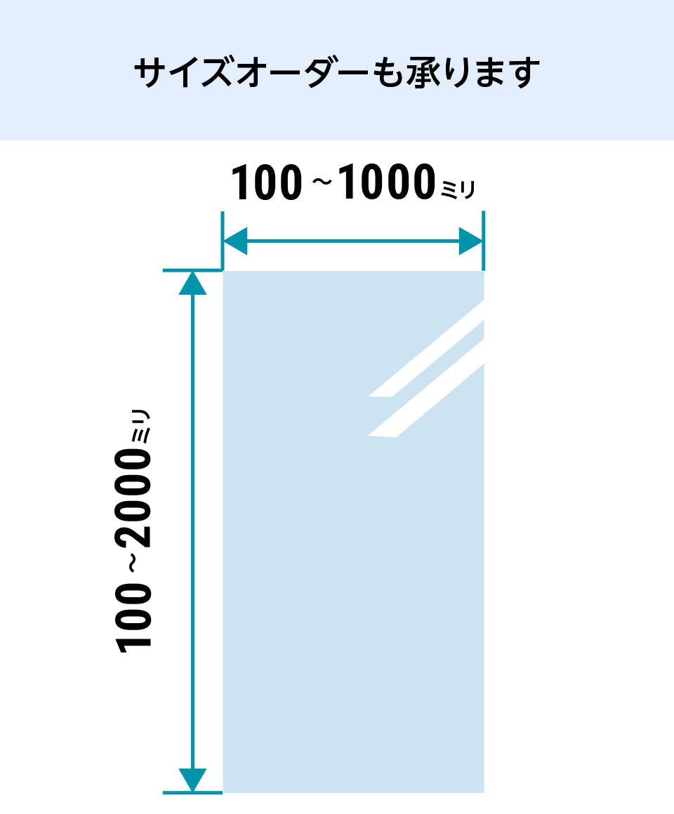 割れないガラス】アクリル板の加工・オーダーサイズ販売