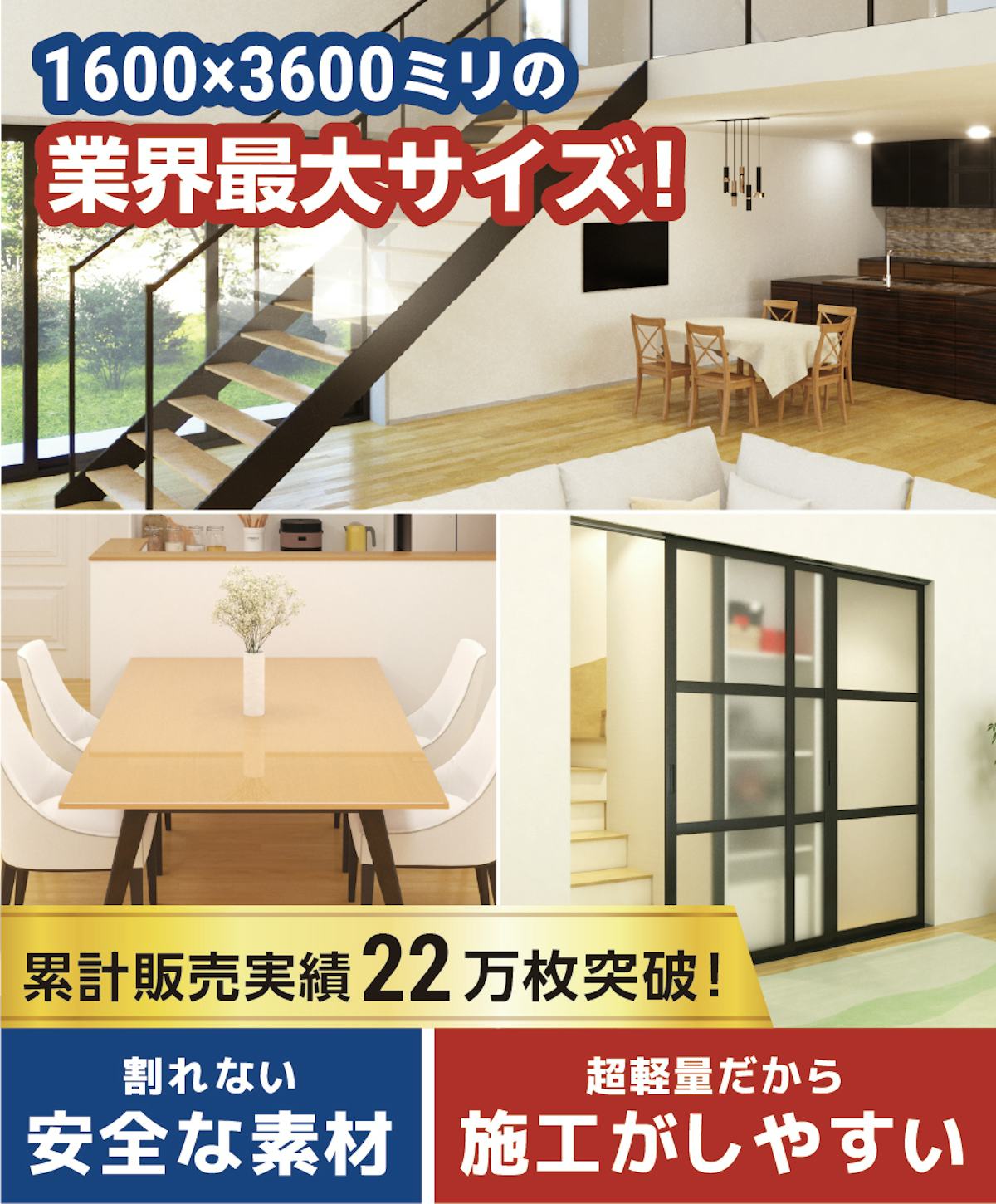 アクリル(割れないガラス) - 軽量／割れないから安全／子供がいる家庭・保育園に人気