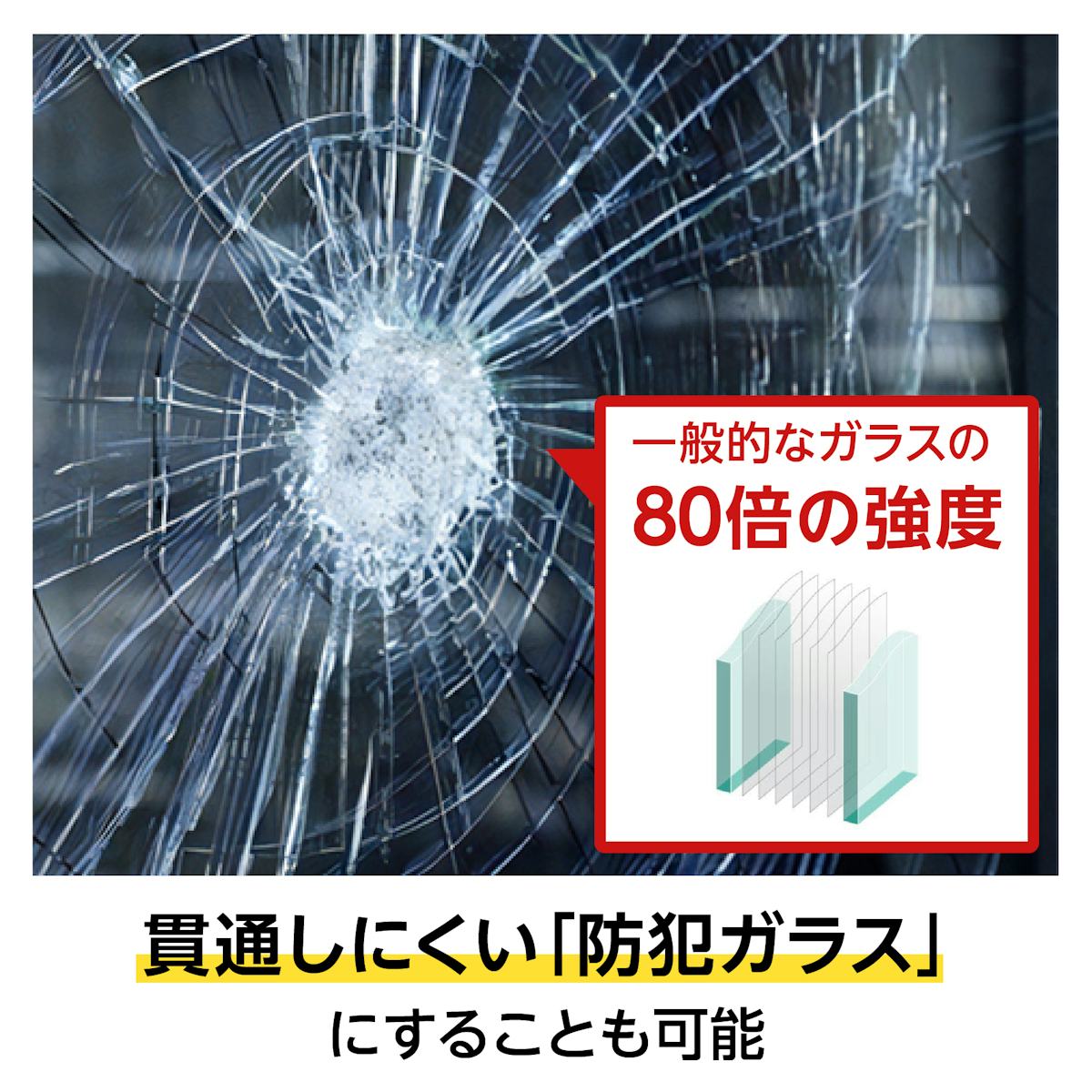 LIXILの内窓「インプラス」テラスドアのメリット⑤防犯