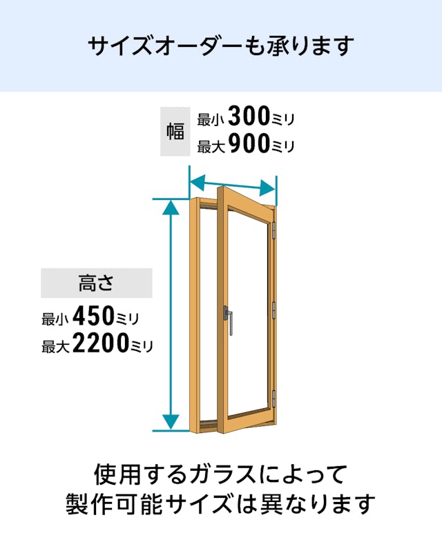 LIXILの内窓「インプラス」テラスドア - サイズは1ミリ単位でオーダー可能