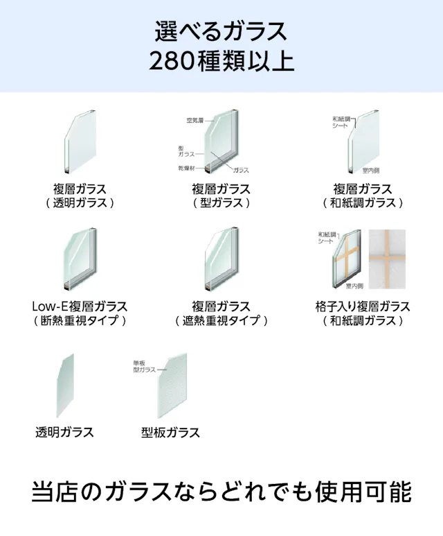 LIXILの内窓「インプラス」引き違い窓 for Renovation (2枚建て) - 280種類以上のガラスから製作