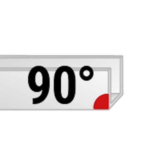 A.90°にカット