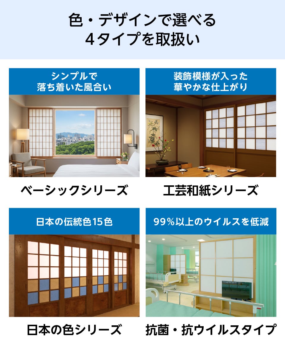 破れない障子紙ワーロンシートの通販｜オーダーガラス板.com