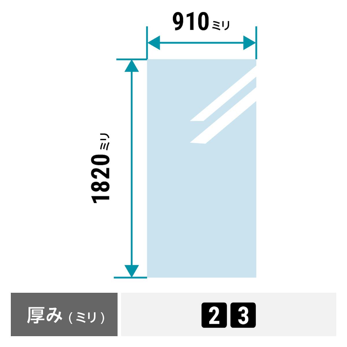 「アクリワーロン エバーライト」の厚みと最大サイズ