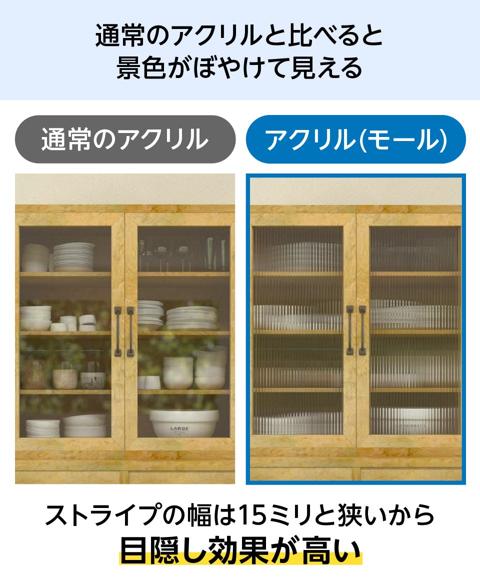 格安日本製引き取り限定　全面横モールガラスのラワン枠のサイズ感の良い戸棚　背板ありません。メンテナンス好きな方画像参考に その他