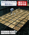 床用ガラス／大人がジャンプしても割れない／屋外でも使用可能