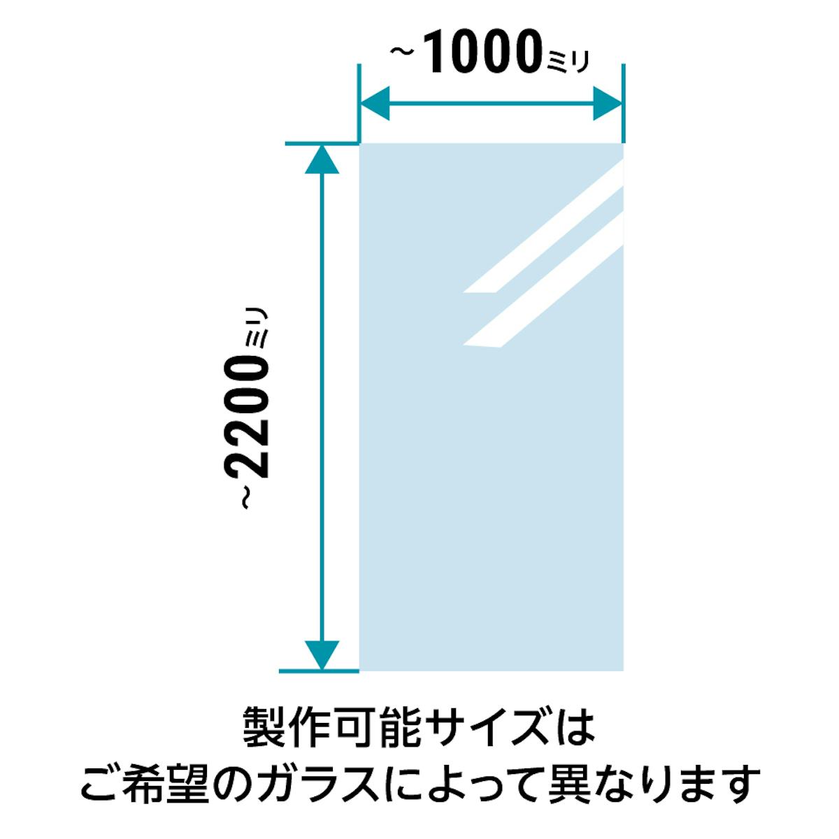 シンプルなステンドグラス「ラインアート」はサイズオーダー可能