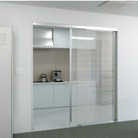 吊りガラス引き戸