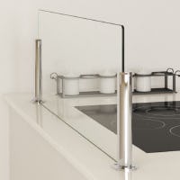 キッチン油はねガード(ポールタイプ)