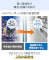 遮音性・防音性が高い断熱窓リフォーム「メルツエンサッシ内窓 引違い窓(4枚戸)」