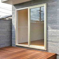 高さ調節可能なフリーサイズ網戸