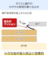 「虫止め」がついたフリーサイズ網戸(オーダー網戸)は、小さな虫の侵入防止に効果的