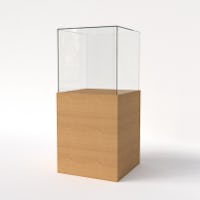 オーダーメイドできるガラスショーケース