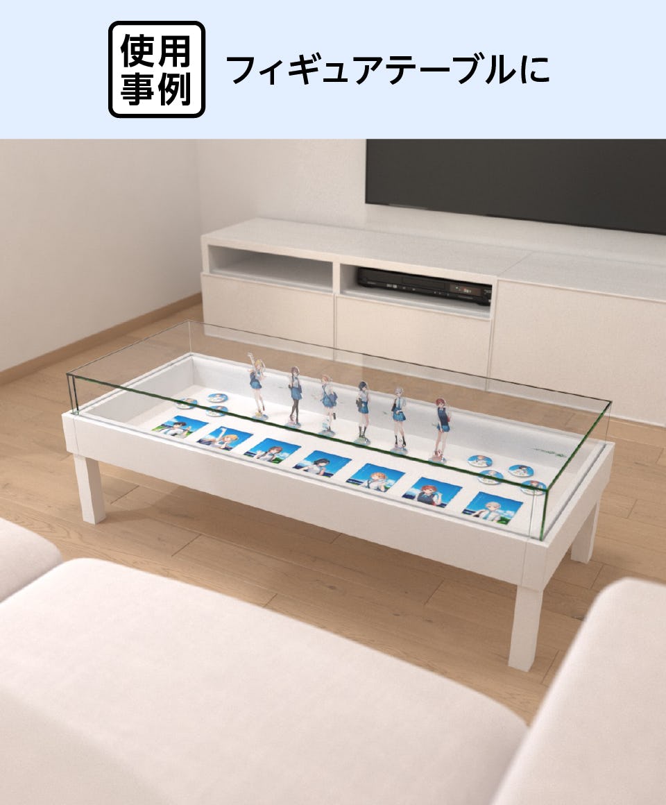 ガラスショーケース・ディスプレイケースの通販｜オーダーガラス板.com