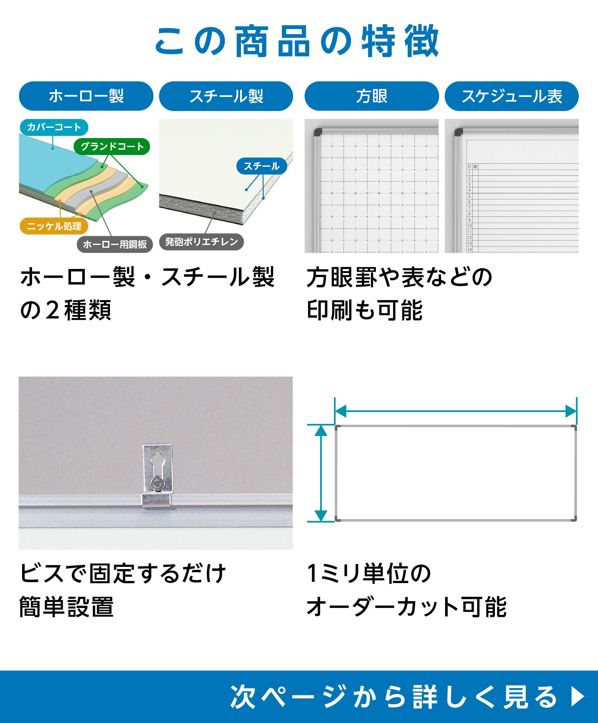 ホワイトボードのオーダーメイド・特注サイズ｜オーダーガラス板.com