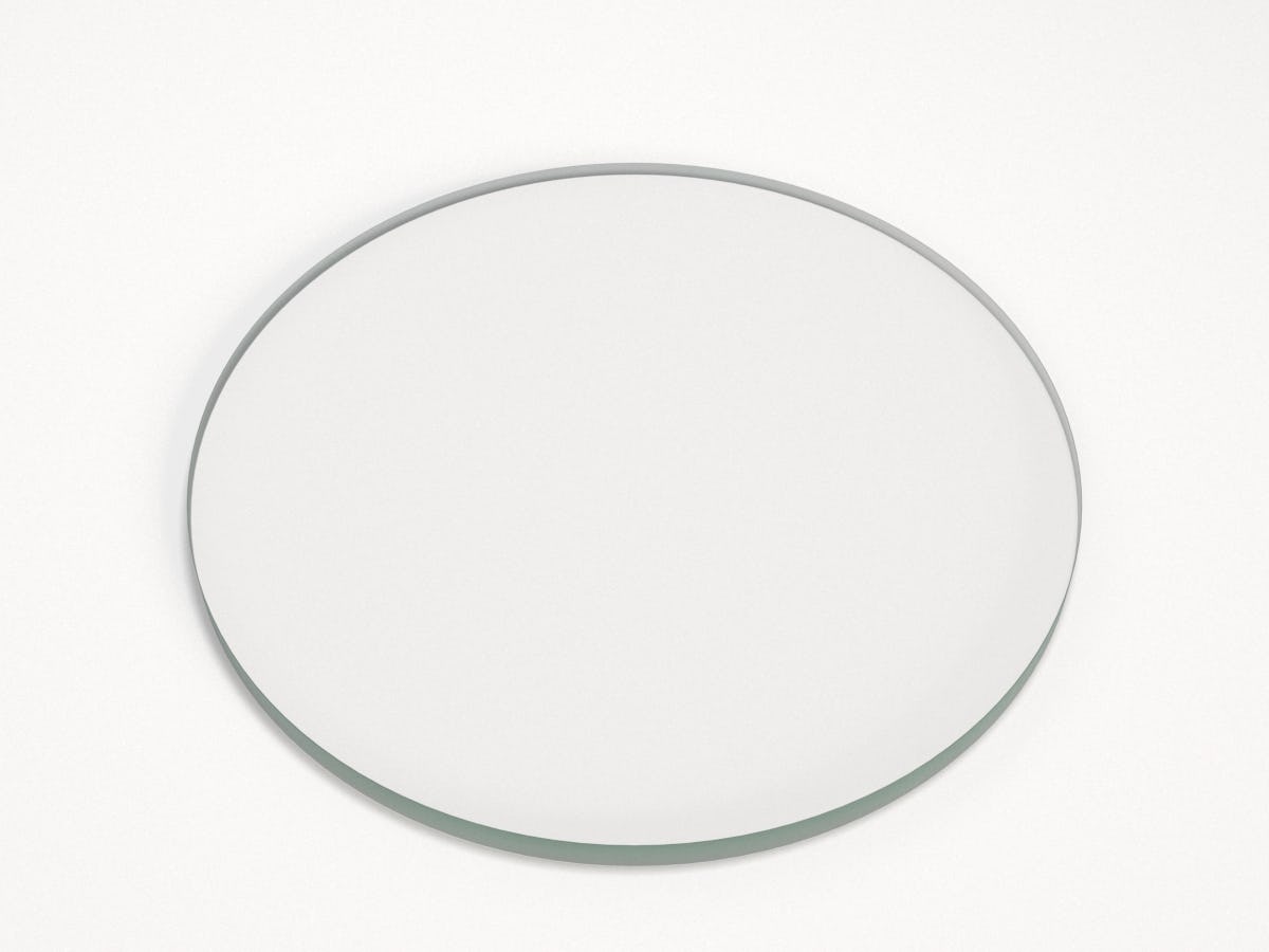 強化ガラス 円形 12ミリ｜オーダーガラス板.com アトマ用　ガラス板　12mm ２枚セット