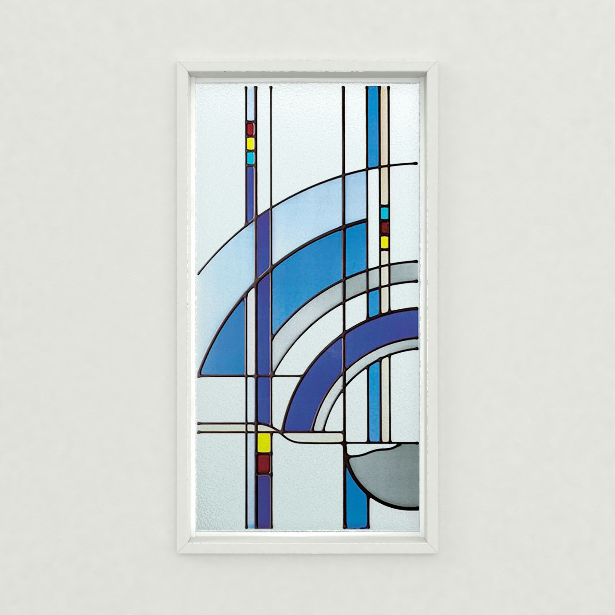 ステンドグラス風装飾ガラス(ブリリアントモーメント) K19｜オーダー