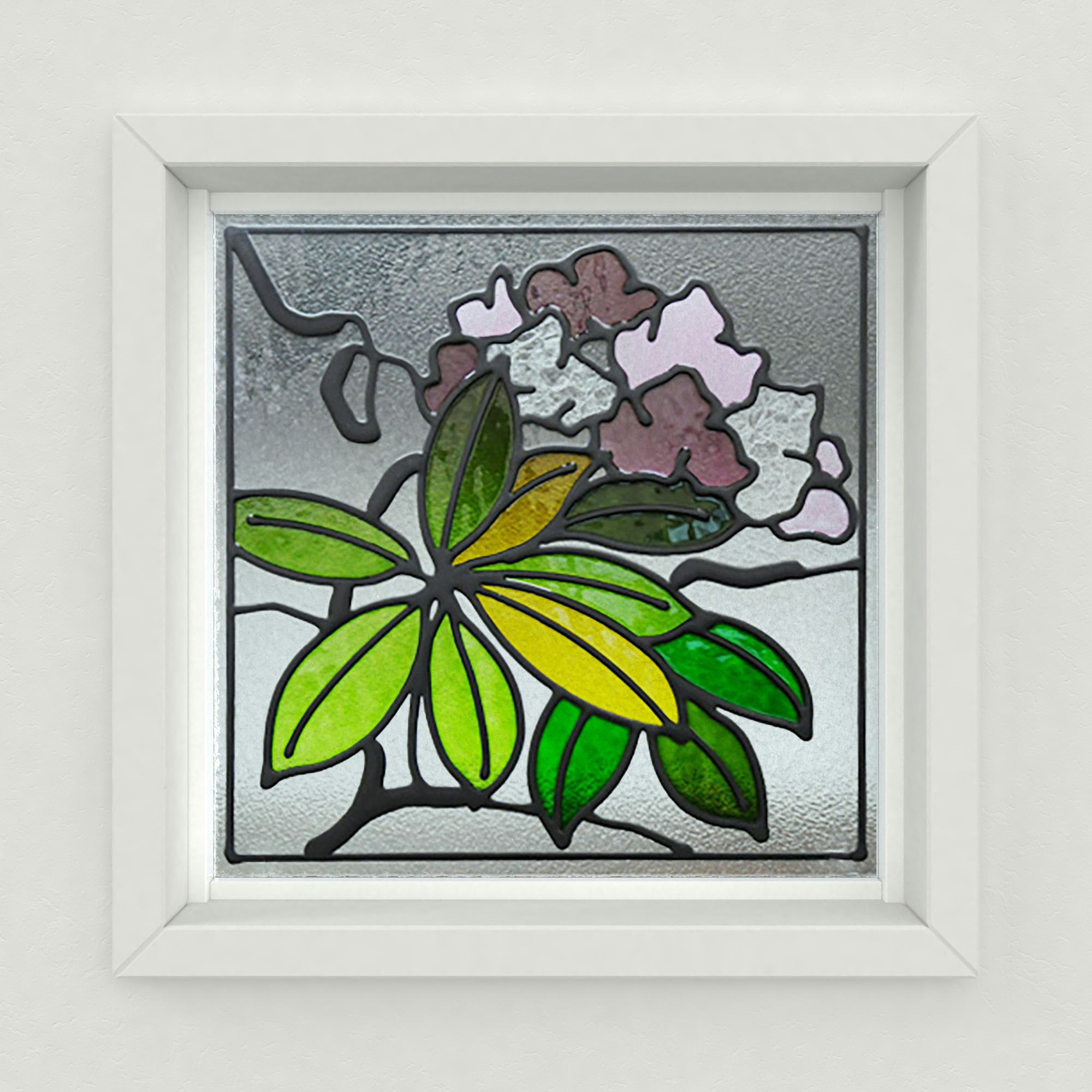 ステンドグラス　ハンドメイド　もこ カラフルがステキなランプ完成✨️】⁡ ⁡ グラスアート出雲教室